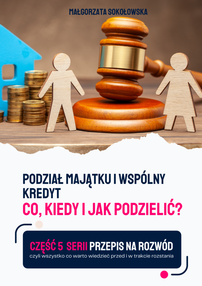 Podział majątku i wspólny kredyt. Co, kiedy i jak podzielić? Część 5 serii ,, Przepis na rozwód"